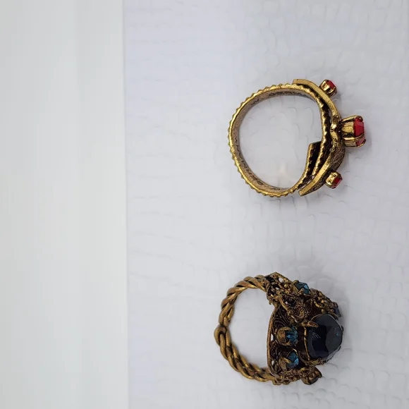 Adjustable Vintage West Germany Rings - Picture 4 of 14